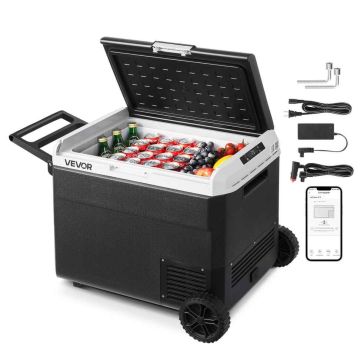 Автомобильный холодильник VEVOR MCD60D1, 60 л, 73,5 × 60 × 47 см
