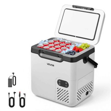 Automašīnas ledusskapis VEVOR NL20, 18 l, 47,0 × 48,8 × 37,2 cm