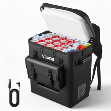 Automašīnas ledusskapis VEVOR QCD13, 13 l, 410 × 280 × 440 mm
