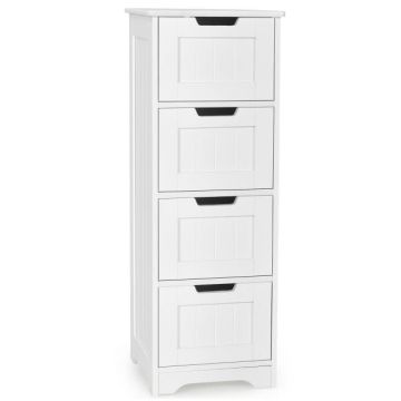 Vannas istabas skapis 30x30x83cm, baltas krāsas