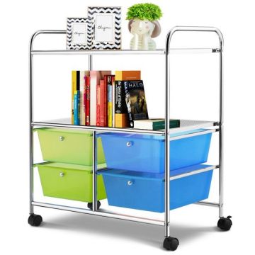 Коляска с ящиками 63x37x75см, разных цветов