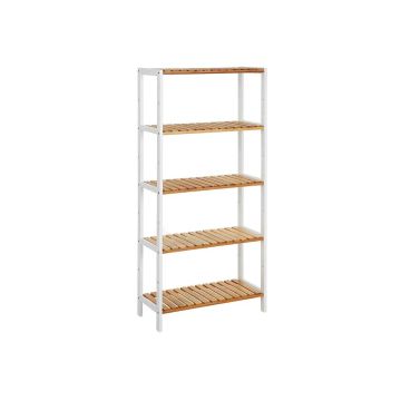 5 līmeņu bambusa plaukts
