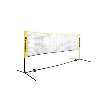 Badmintona tīkls 3m, dzeltens