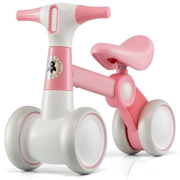Balance bike without pedals, 4 EVA wheels, 55.5 × 26 × 39 cm