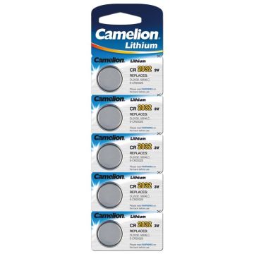Baterijas Camelion CR2032-BP5, 5 gab
