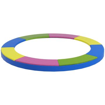 Batuta malas polsterējums, Dzeltena/rozā/zaļa/zila, Ø244 × 30 cm
