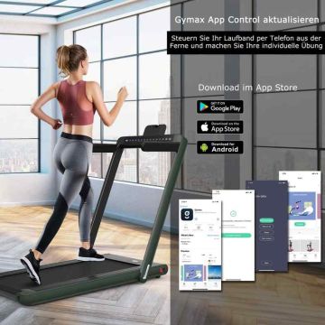 Treadmill, 2 in 1, Green, 132 × 68.5 × 13 cm