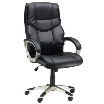 Офисное кресло Homcom 73x68x124см, чёрного цвета