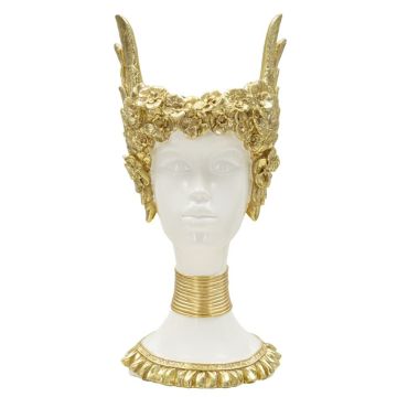 Krūšutēla skulptūra Athena, 15 × 32 × 14,5 cm