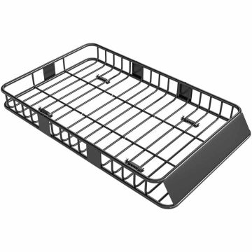 Auto jumta soma Homcom 162x99x16cm, melnā krāsā