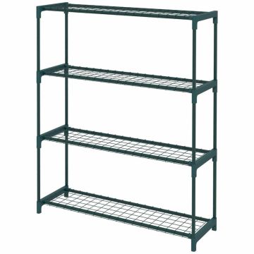 Puķu statīvs Outsunny 89x28x107cm., tumši zaļš