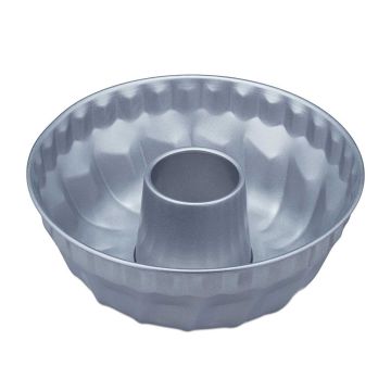 Bundt cepšanas forma Relaxdays, Sudraba, Ø 25 × 9,5 cm