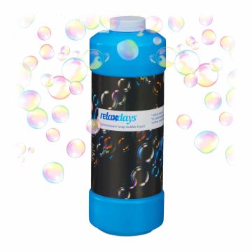 Burbuļu šķidrums Relaxdays, 1 pudele
