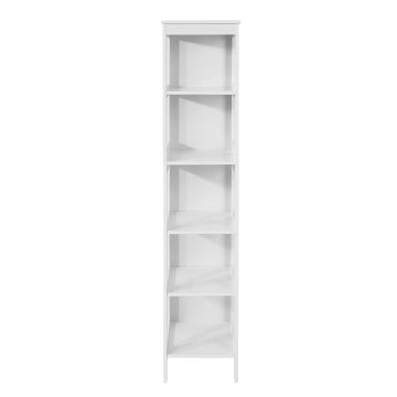 Полка для ванной 30x30x139см., белого цвета
