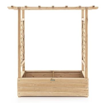 Pacelta dobe 100x44x113,5cm, gaiši brūnā krāsā
