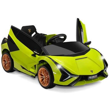 Bērnu elektriskais auto 108x63,5x40,5cm, zaļas/melnas krāsas