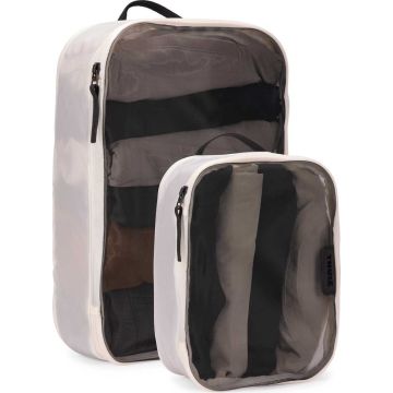 Ceļojumu mantu organizētāju komplekts Thule Packing Cube, 1 vidējs un 1 mazs, Balts, 95 × 255 × 355 mm
