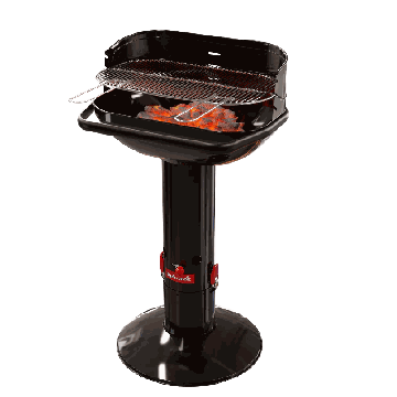 Kokogļu grils Barbecook Charcoal Barbecue Loewy 55 BC-CHA-1009, Melns, 59,8 × 35,4 × 101 cm