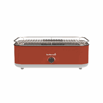 Elektriskais galda grils Barbecook Electric Grill E-Carlo, 3 sildīšanas līmeņi, 330 × 165 × 425 mm