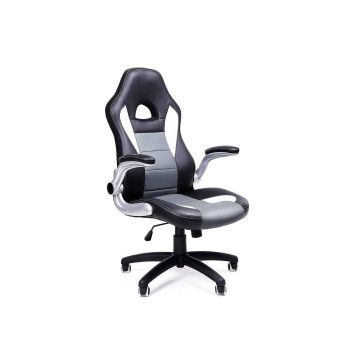 Biroja krēsls OBG28G, balts/pelēks