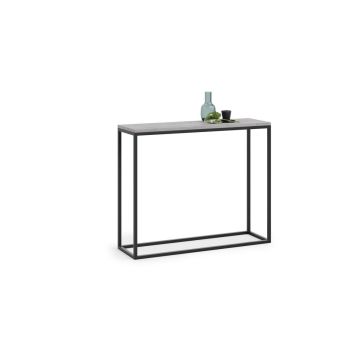 Betona dizaina konsoles galds Console 100x80x30cm, pelēks