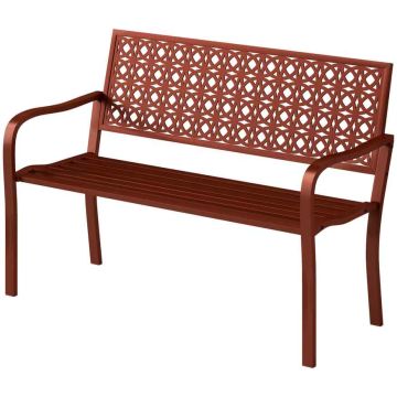 Dārza sols Outsunny 127x63x85cm., sarkans