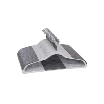 Набор пластиковых вешалок 30 шт., серые