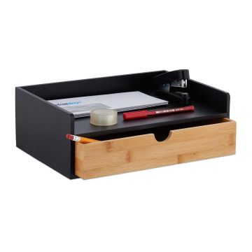 Priekšmetu glabāšanas kaste Relaxdays 10047991.0, ar atvilktni, 32 × 11 × 22 cm