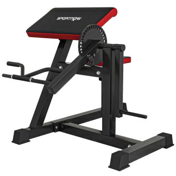 Многофункциональный тренажёр Sportnow 105x95x80см, чёрно-красный