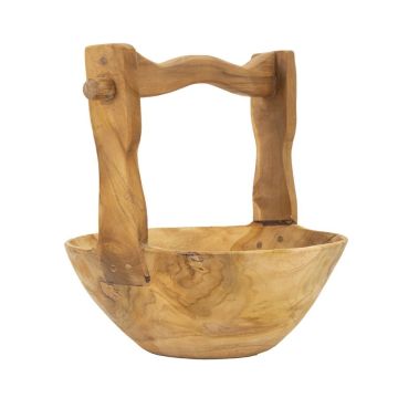 Dekoratīva paplāte TIMBO, 32 × 27 × 25 cm