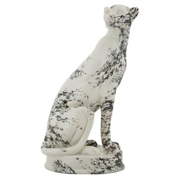 Dekoratīva leoparda skulptūra, 25 × 42 × 20 cm
