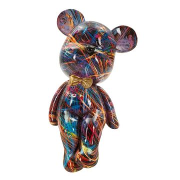 Dekoratīva lāča figūriņa Psyco B, 12,5 × 25 × 9,5 cm