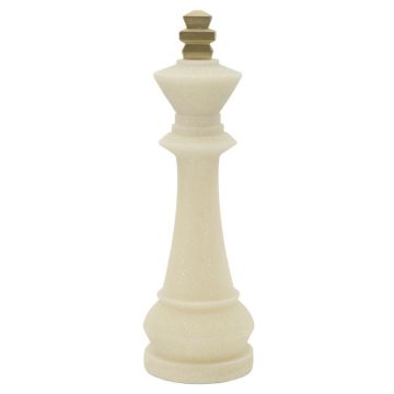 Dekoratīva šaha karaļa figūriņa QUARZY, Ø 13 × 41 cm