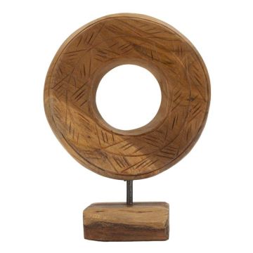 Decorative sculpture DORAT, round, 20 × 28 × 10 cm