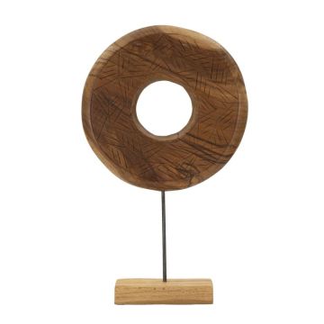 Dekoratīva skulptūra DORAT, apaļa, 35 × 58 × 10 cm