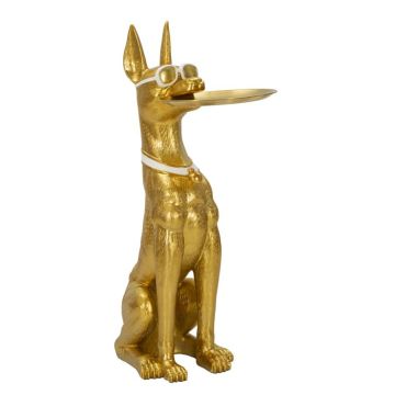 Dekoratīva suņa statuja Mauro Ferretti 0120090001, 30 × 91 × 64 cm