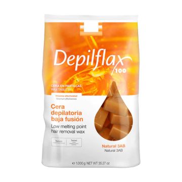 Воск для депиляции DEPILFLAX 100, без полосок, 1 кг