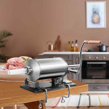 Sausage filling machine, horizontal, 4 tubes