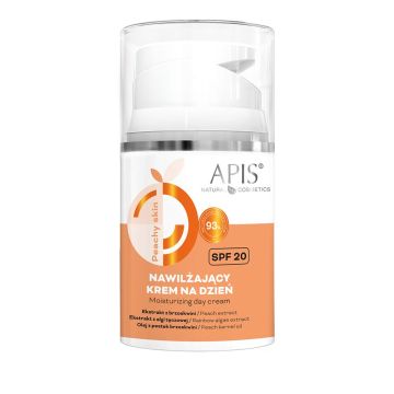 Дневной крем для лица Apis Peachy Skin, SPF 20