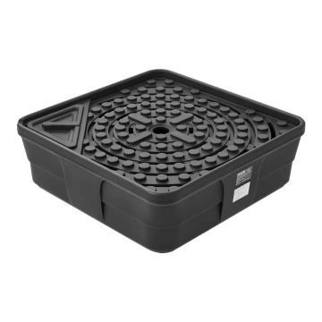 Pazūdošā ūdens strūklakas tvertne VEVOR CP69, četrstūrveida, Melna, 762 × 762 × 254 mm