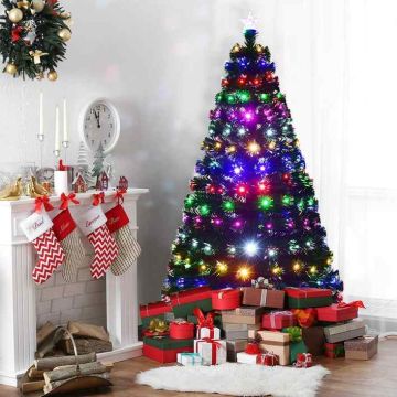 Artificial Christmas tree, 230 LED lights, 230 branches, Ø 96 × 180 cm