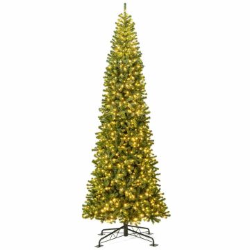 Mākslīgā Ziemassvētku eglīte, 2536 zari, 1030 LED spuldzītes, Ø 130 × 360 cm