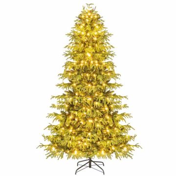 Artificial Christmas tree, 370 LED lights, 210 × 130 cm