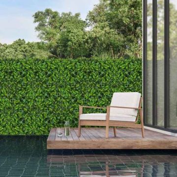 Artificial grass wall panels, 12 pcs, 50 × 50 cm