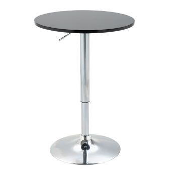 Bāra krēsls Homcom 61x90cm., sudraba/melns