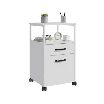 Dokumentu skapis Relaxdays 10052413_49, 2 atvilktnes, 42 × 66,5 × 44 cm