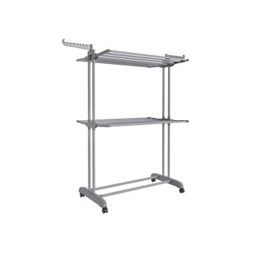 SONGMICS LLR702G01 clothes dryer, 4 tiers, 63.5 × 148 × 128 cm