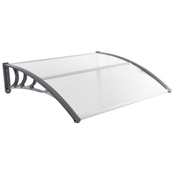 Durvju un logu nojume, Melna/pelēka, 121,92 × 101,6 × 27,94 cm