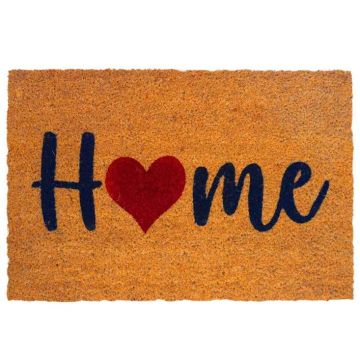 Durvju paklājiņš Relaxdays 10053987_469 “Home”, 60 × 40 × 1,5 cm