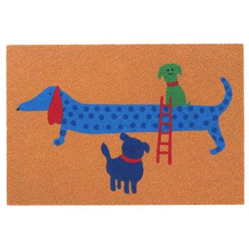 Durvju paklājiņš Relaxdays 10053990_815, 60 × 40 × 1,5 cm